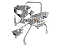 100-1000 Ml Viscous Product Manual Liquid Filling Machine - 1