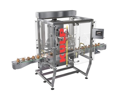 2 Head 1500 Pieces / Hour Jar Foil Sealing Machine - 1