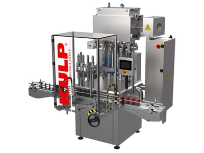 200-2000 Ml 2600 Adet / Saat 4 Kafalı Servo Motorlu Volümetrik Sıvı Dolum Makinası - 0