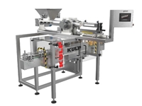 720 Pieces / Hour Volumetric System Puree and Paste Food Filling Machine - 0