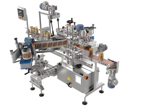 4800 Pieces / Hour Bottle and Jar Labeling Machine