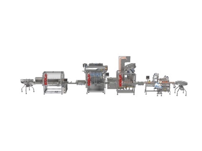 4800 Adet / Saat Yüksek Kapasiteli Kavanoz Ve Şişe Dolum Hattı - 1