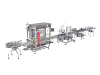 420 Units / Hour Bucket and Can Wide Packaging Liquid Filling Line - 0