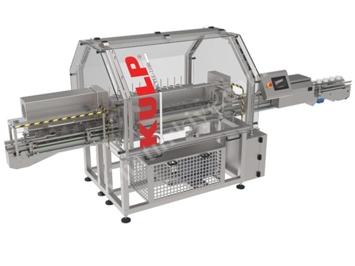 Flaschen- und Gläsertrockenreinigungsmaschine mit einer Kapazität von 2400-4800 Stück / Stunde