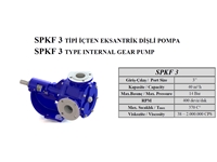 3" 14 Bar İçten Eksantrik Dişli Pompa - 0