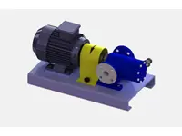 10" 15 Bar Helical Gear Industrial Pump