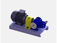 1½" 20 Bar Helical Gear Industrial Pump - 4