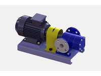 1½" 20 Bar Helical Gear Industrial Pump - 8