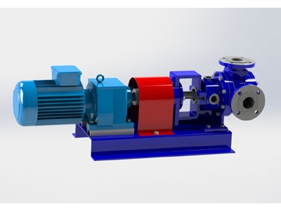 SPKF  200 C 16  Bar İçten Eksantrik    SİNE Dişli Pompa - 7