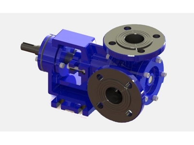 SPKF  200 C 16  Bar İçten Eksantrik    SİNE Dişli Pompa - 5