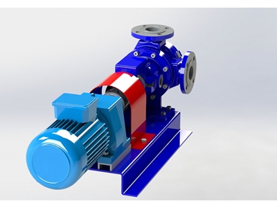 SPKF  200 C 16  Bar İçten Eksantrik    SİNE Dişli Pompa - 6