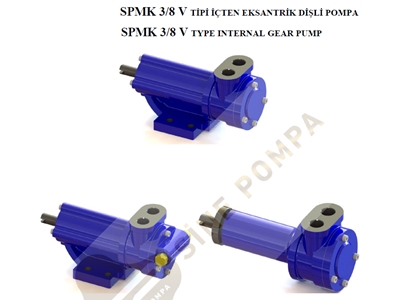 SPMK 3/8" 6 Bar İçten Eksantrik Dişli Pompa - 0