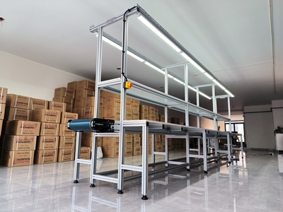 Montaj Ve Üretim PVC Bantlı Konveyör - 1