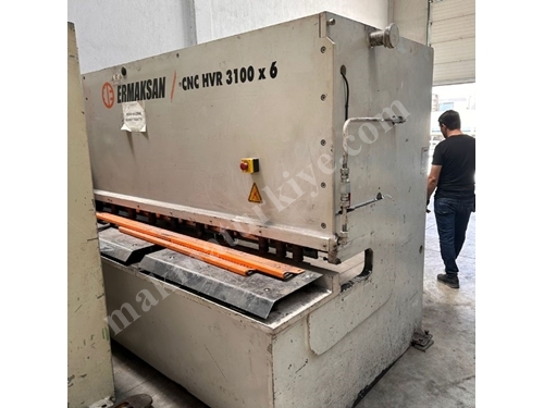 3x6 mm CNC Hydraulic Guillotine Shears