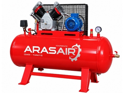 1000 Litre 7.5 kW 3 Pistonlu Kompresör