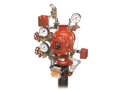 Van alarme de suppression d'arrosoir humide - 0
