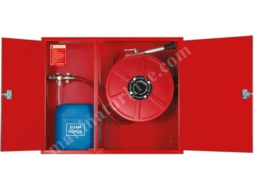 Mobile and Foam Extinguishing Fire Cabinet