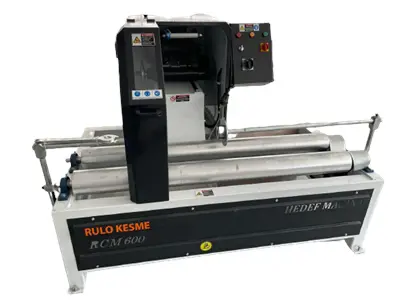 600 Mm Kağıt Karton Rulo Kesme Makinesi