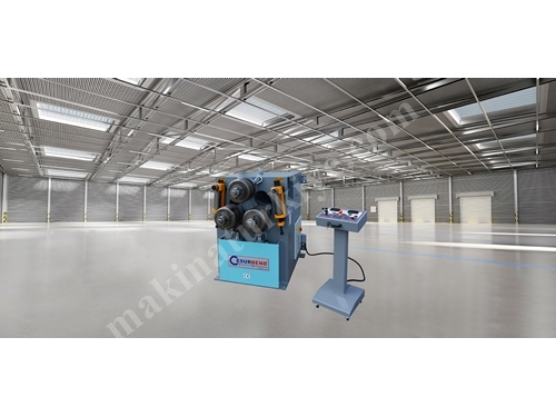 Ø 80 mm Three-Roller Tube and Profile Bending Machine