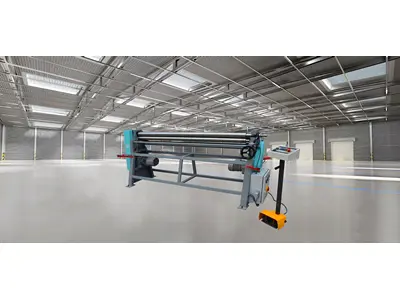 Motorized and Arm 3-Roll Plate Bending Machine