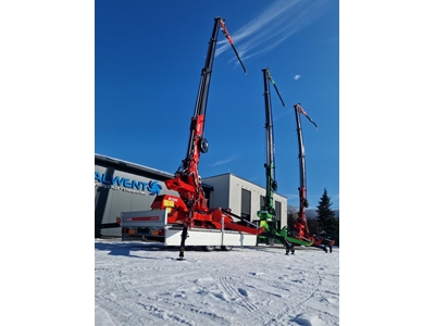 2500 Kg (19 m) Eklemli Römorklu Vinç - 3