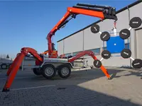 4110 Kg (16 M) Eklemli Römorklu Vinç