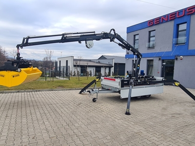 Grue remorquable articulée de 2400 kg (13 m) - 0