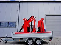 2300 Kg (9 m) Eklemli Römorklu Vinç