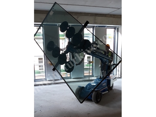 Robot de transport de verre à roues avec une capacité de levage de 820 kg