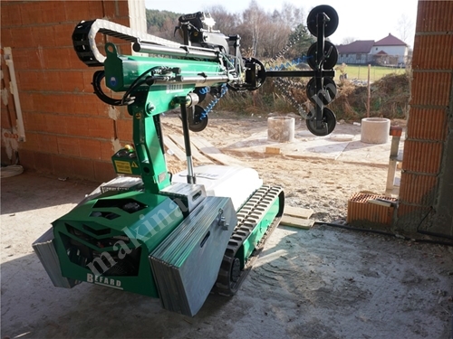 800 Kg (4.95M) Capacity Rail Mounted Glass Handling Robot