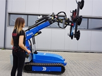 Robot de transport de verre sur rail avec capacité de levage de 800 kg (5,55 m) - 1