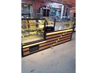 3 m Wheeled Pastry Cabinet and Pastry Counter - 1
