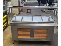 140x65 cm 4'Lü Selfservis Yemeklik Benmari