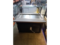 150x70x125 cm Refrigerated Raw Meatball Counter - 1