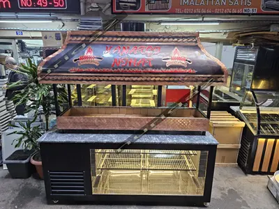 Kebab Cabinet and Copper Open Grill
