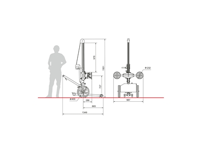 150 Kg Glass Transport Assembly Robot - 7