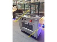 2-Eye (90X50x85 cm) Stainless Steel Stove - 6