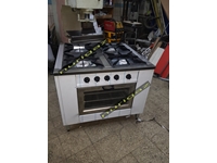 2-Eye (90X50x85 cm) Stainless Steel Stove - 3