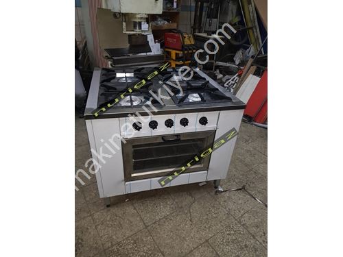 2-Eye (90X50x85 cm) Stainless Steel Stove