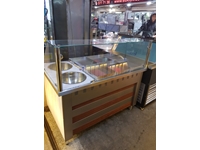 6+2 Compartment (140X85x125 Cm) Food Bain-Marie Counter - 1