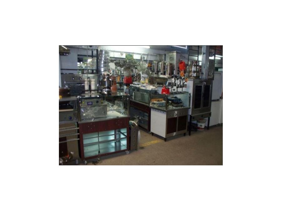 Comptoir chauffant de cuisine à 6+2 compartiments (140x85x125 cm)