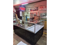 150x150 Cm Refrigerated L Type Raw Meatball Counter - 2