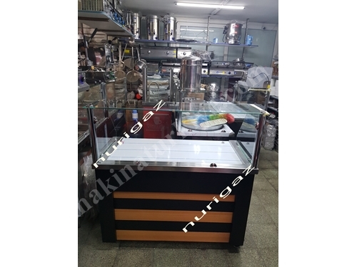 120X60 Cm Heated Pastry Counter