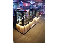 250x70x140 Cm Refrigerated Pastry Display Cabinet - 0