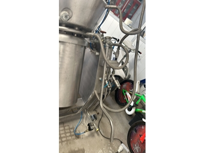 100 Lt Water Cooled Automatic PLC Cream Cooking Machine - 14