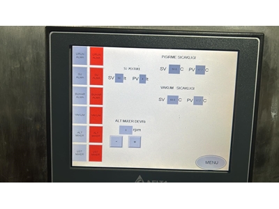 100 Lt Water Cooled Automatic PLC Cream Cooking Machine - 2