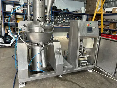 100 L Wassergekühlte Automatische PLC-System-Sahnekochmaschine