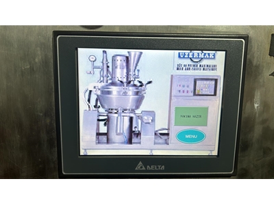 100 Lt Water Cooled Automatic PLC Cream Cooking Machine - 5