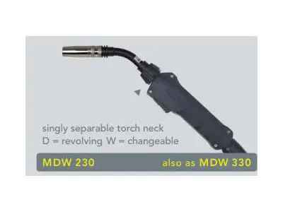 250A MIG MDW Welding Torch