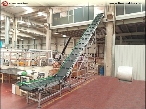 Factory Internal Transport Conveyor Belt Systems - Custom Designs and Dimensions Available -